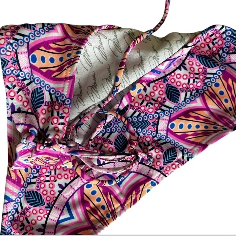 Marilyn Monroe NWT Pink, Purple and Blue Bikini Set, Women’s Size Large - Picture 3 of 5